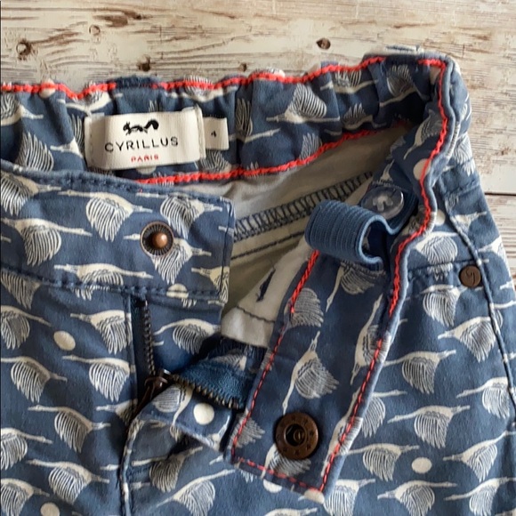 Cyrillus birds print pants - Picture 3 of 4